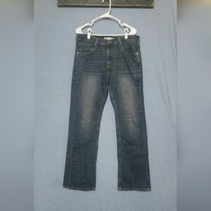 Signature by Levi Strauss Dark Blue Bootcut Jeans. Size 34/32